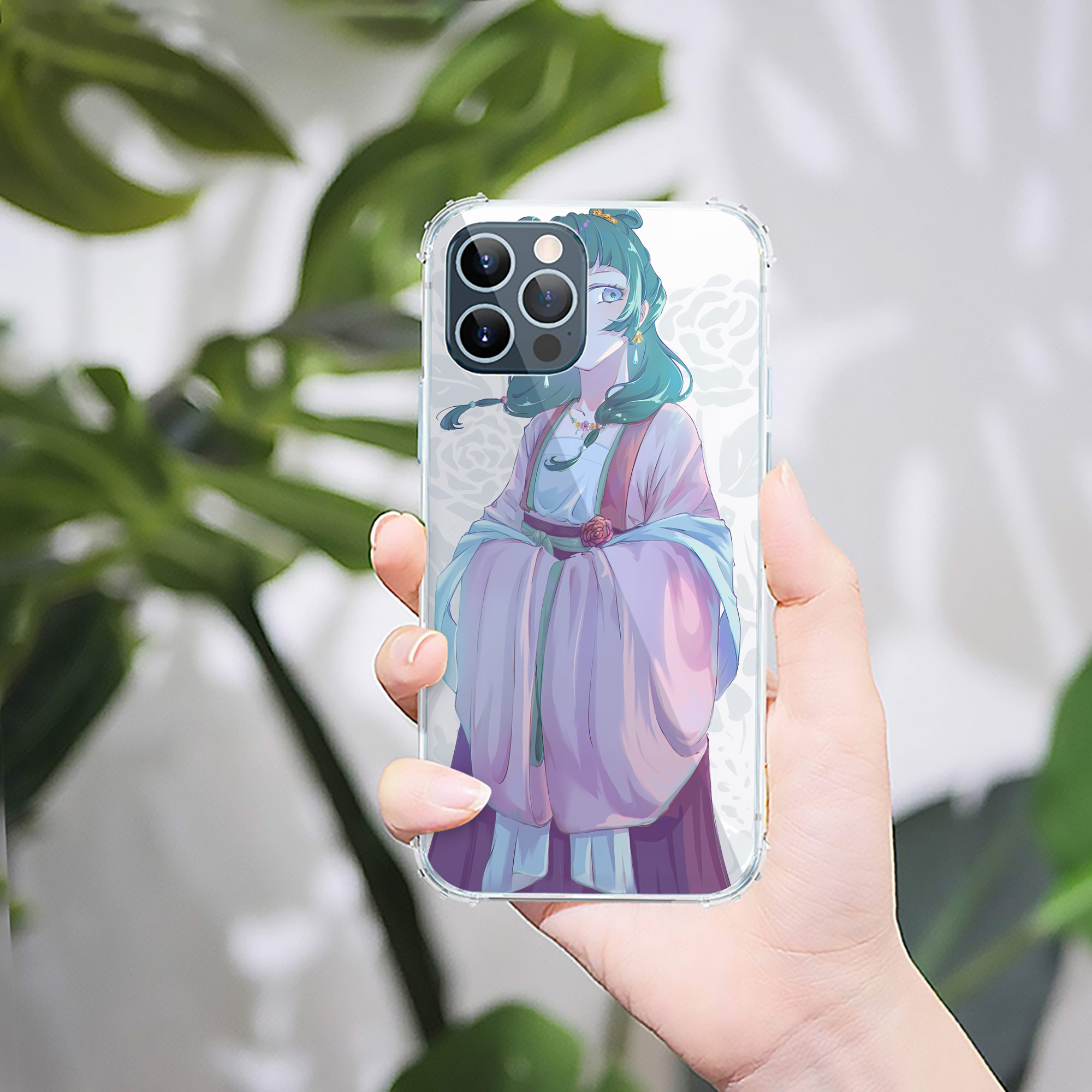 （画像用） 薬屋のひとりごと The Apothecary Diaries 【iPhone 12シリーズ対応】透明スマホケース（クリアソフトケース）